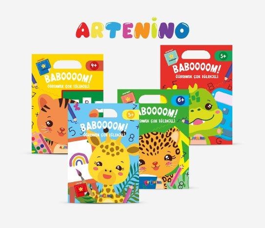 Çanta Şeklinde Boyama ve Aktivite Kitabım