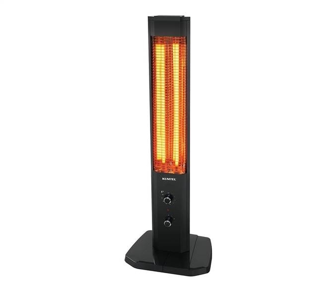 Kumtel - Çift Flamentli Dikey Isıtıcı