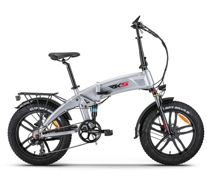 Rks - RD5 KATLANABİLİR ELEKTRİKLİ BİSKLT SİLVR