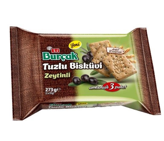 Burçak - Tuzlu Zeytinli Bisküvi