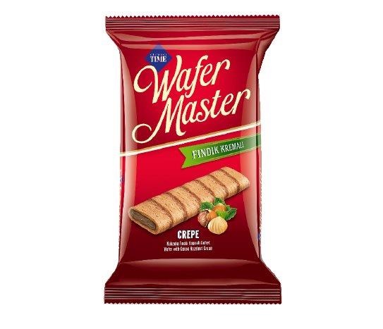Wafermaster Crepe - Fındık Krema Dolgulu Gofret