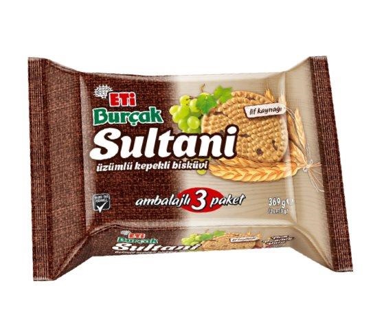 Eti Sultani - Üzümlü Kepekli Bisküvi