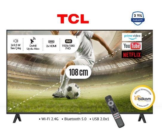 43 INC FULL HD ANDROİD SMART LED TV 43L5A