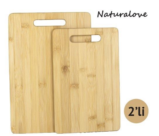 Bambu Kesme Tahtası Seti