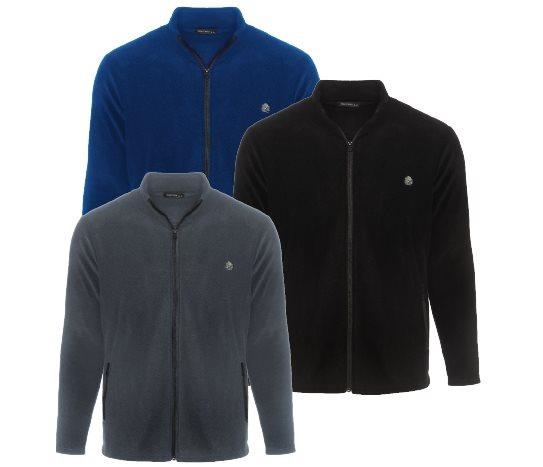 Tam Fermuarlı Polar Üst Erkek