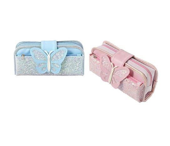 Simli Kelebek Kalem Kutu