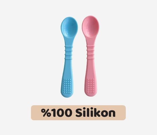 Silikon Mama Kaşığı
