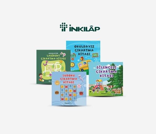 Çıkartmalı Kitaplar