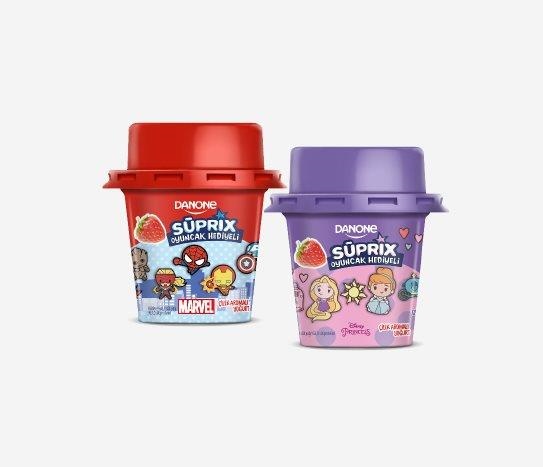 Danone Süprix - Çilekli Meyveli Yoğurt