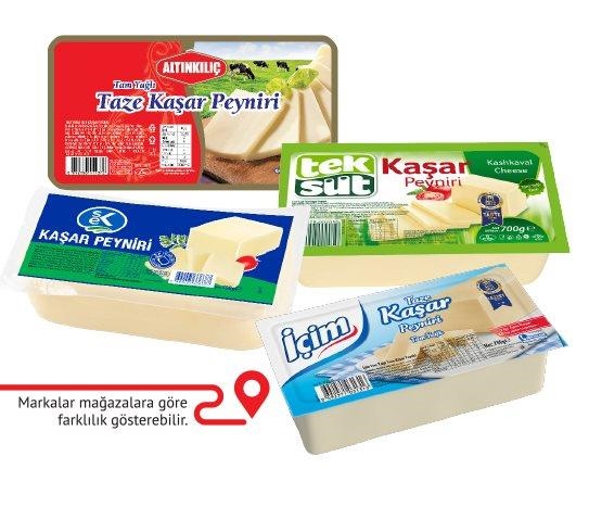 Altınkılıç-Teksüt-Sek-İçim - Tam Yağlı Taze Kaşar Peyniri