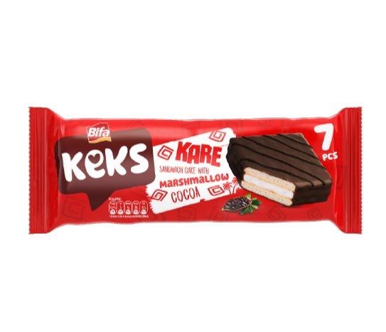 Bifa - Kakao Kaplamalı Marshmallowlu Kek