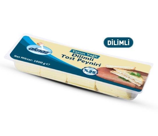 Aknaz - Yarım Yağlı Dilimli Tost Peyniri
