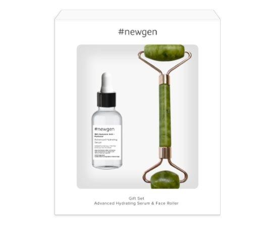 Newgen - Yüz Serumu 30 ml + Yeşim Taşı Masaj Aleti Seti