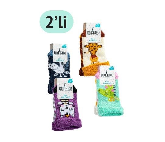 Bolero - Havlu Bebek Çorap