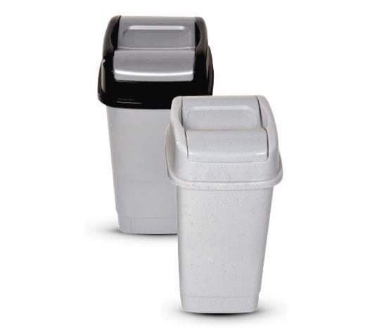 Ortadan Açılır Kapaklı Çöp Kovası ~5L