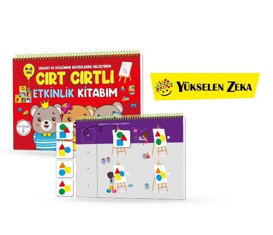 4-6 Yaş Cırt Cırtlı Etkinlik Kitabım