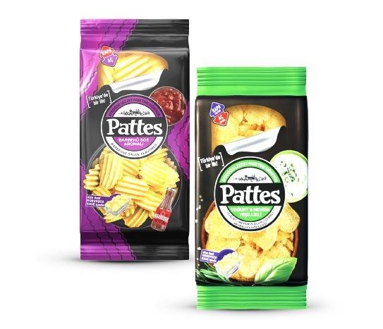 Pattes - Tırtıklı Patates Cipsi