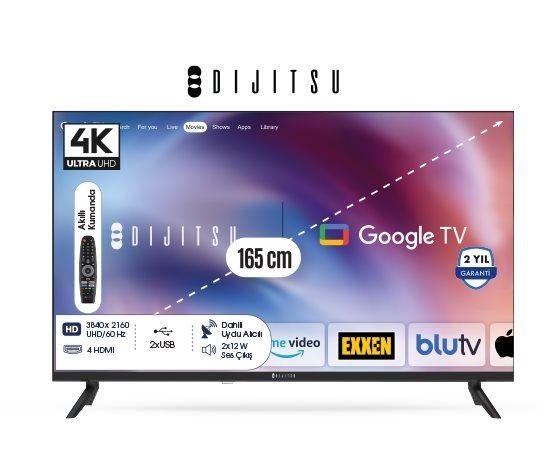 65 İNÇ ULTRA HD GOOGLE TV 65DG22000