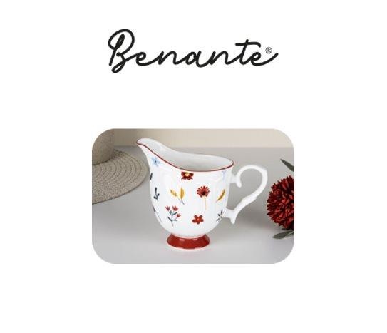 Porselen Desenli Sütlük