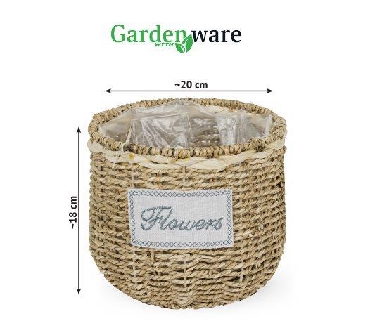 Hasır Dekoratif Sepet