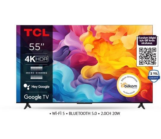 55 İNÇ 4K ULTRA HD GOOGLE TV 55V6B