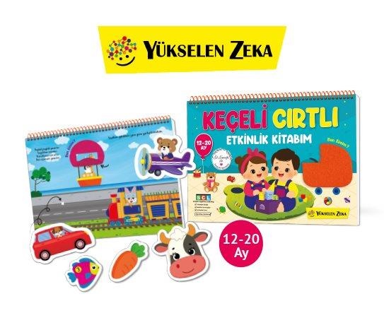 Cırt Cırtlı Keçeli Etkinlik Kitabım