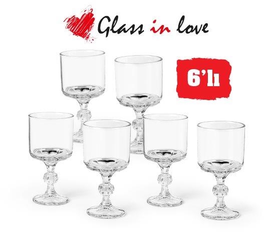 Cam Ayaklı Dondurma/Tatlı Kasesi