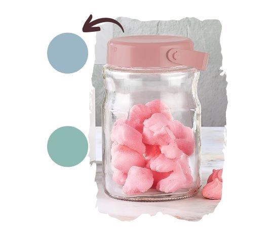 Kulplu Kapaklı Kavanoz