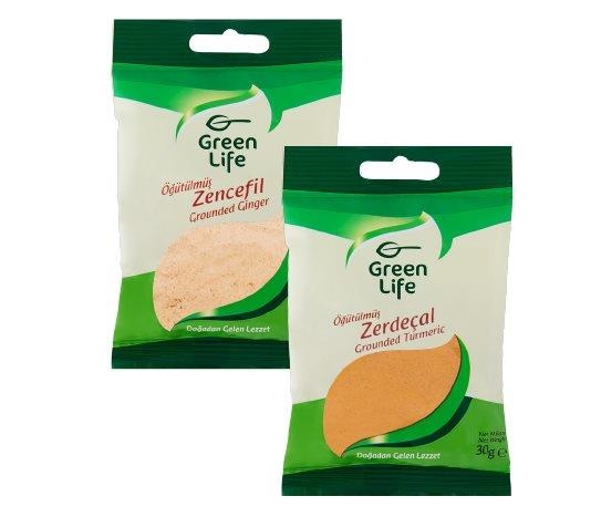 Green Life - Zencefil & Zerdeçal 35 g&30 g