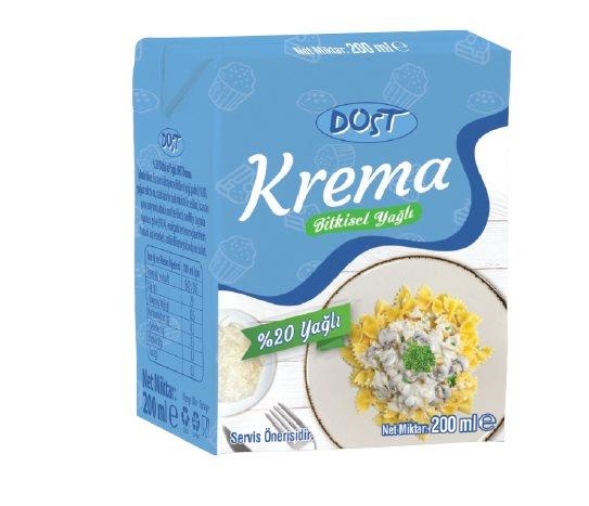 Dost - %20 Yağlı Bitkisel Krema