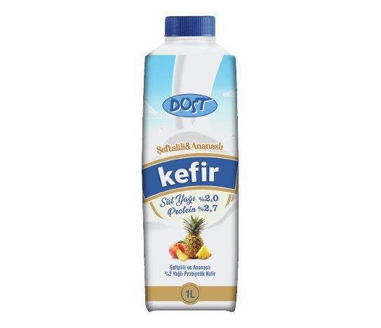 Dost - Şeftalili&Ananaslı Kefir