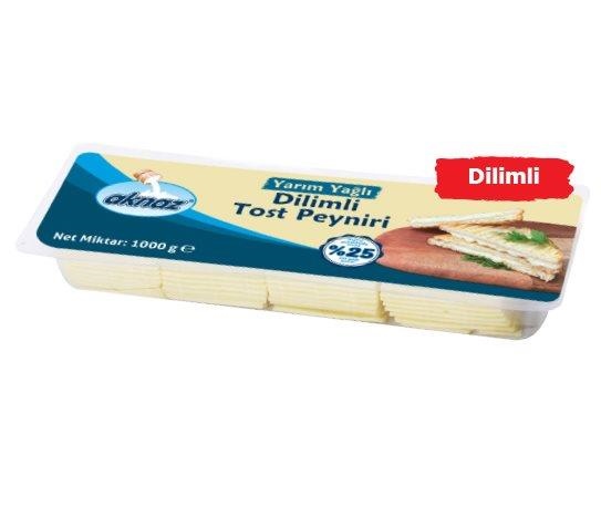 Aknaz - Yarım Yağlı Dilimli Tost Peyniri