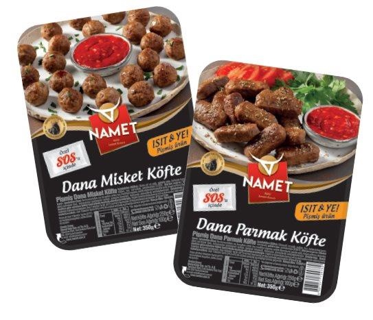 Namet - Soslu Dana Misket-Parmak Köfte