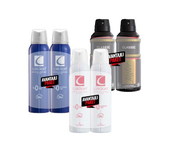 Caldion 2'li Deodorant Seti