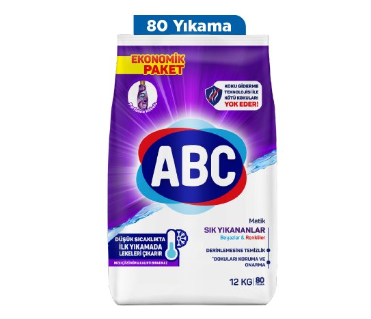 Abc Sık Yıkananlar Toz Deterjan