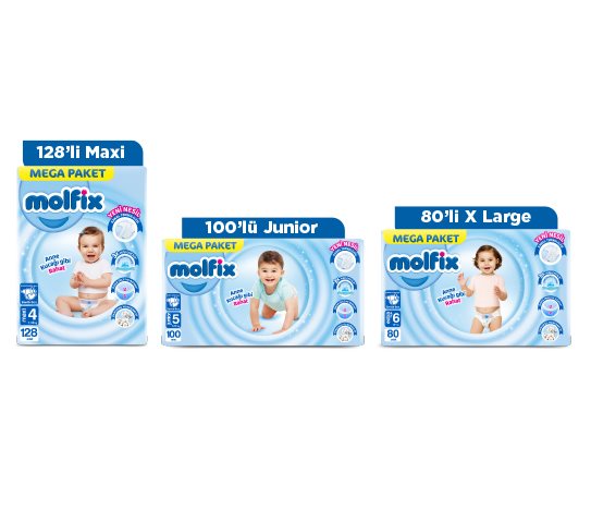 Molfix Bebek Bezi Ultra Fırsat Paketi