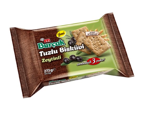 Eti Burçak Tuzlu Zeytinli Bisküvi