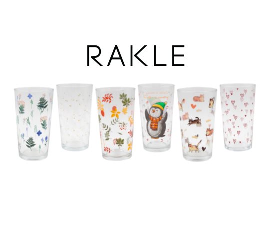 Desenli Meşrubat Bardağı ~ 570 cc