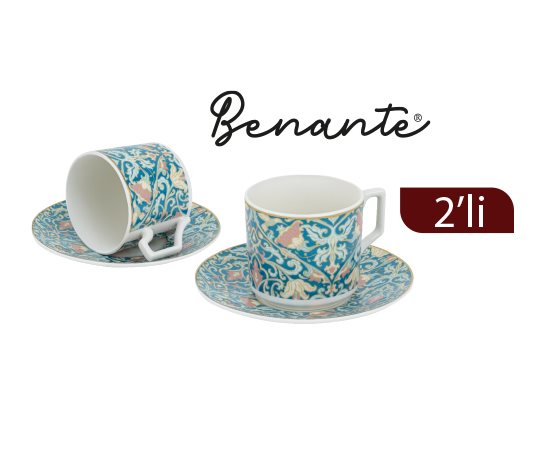 Desenli Kahve Fincan Seti ~100 cc