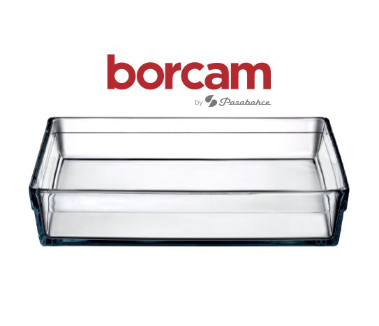 Borcam Dikdörgen Fırın Tepsisi ~ 2500 cc ~28,7 cm