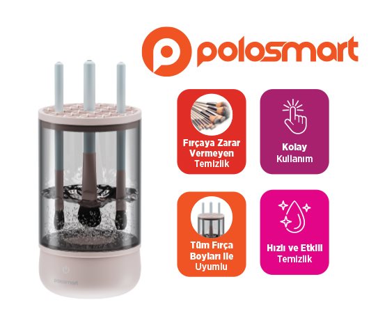 Makyaj Fırçası Temizleme Cihazı Pbs806