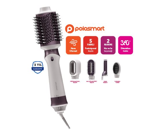 5IN1 HAVA ÜFLEMELİ SAÇ ŞEKİLLENDİRİCİ PBS814