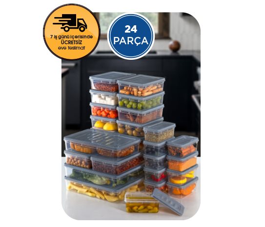 Dondurucu Saklama Kabı Seti