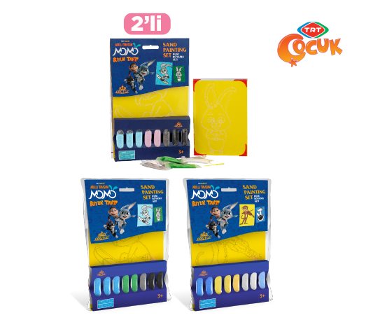 Lisanslı Kum Boyama