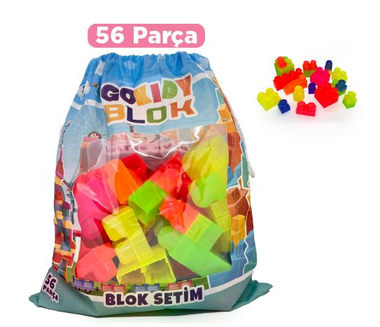 Neon Renkli Blok