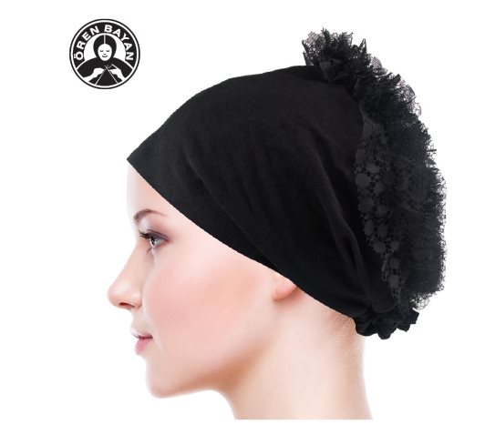 Fırfırlı Dikişsiz Bone