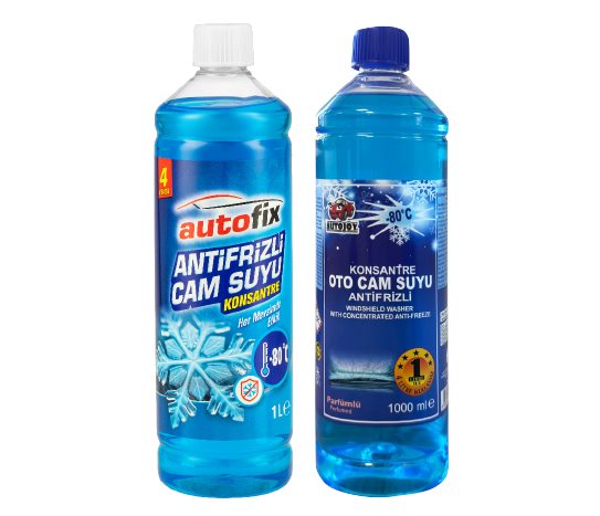 AUTOFİX-AUTOJOY Antifrizli Oto Cam Suyu Konsantre -80 Derece 1 L