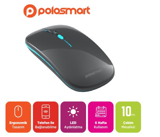 Hybrid Bluetooth &amp;Wireless Mouse PSWM20