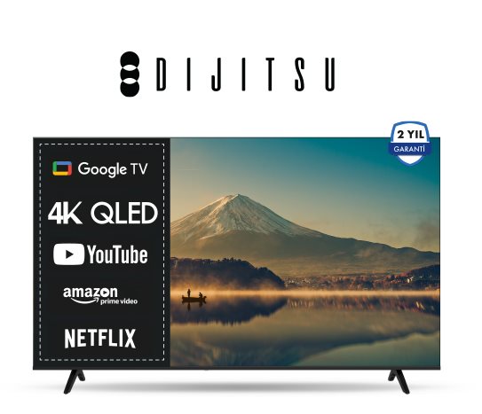 65 İNÇ QLED GOOGLE TV DQ33/38000