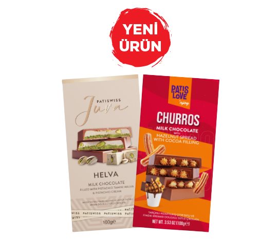 Patiswiss Tablet Çikolata Çeşitleri